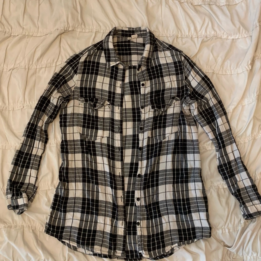 Black and White Flannel